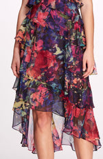 Aquarelle Midi Dress