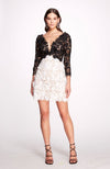 3D Guipure Mini Daisy Dress