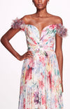 Aquarelle Floral Gown