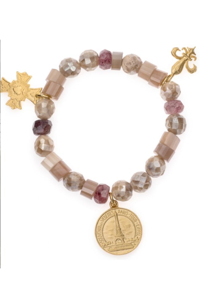 Pierre De Lune Mix Bracelet