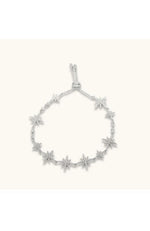 Olivia 10 Stars Bolo Bracelet Platinum