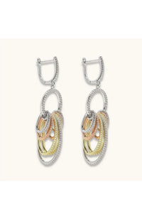 Olivia 40 Earrings Diamond White