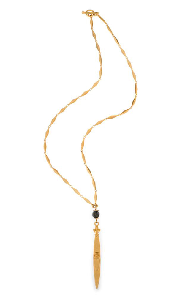 28" Diamont Chain Pointu Pendant