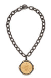 17" Lourdes Chain Canard Medallion