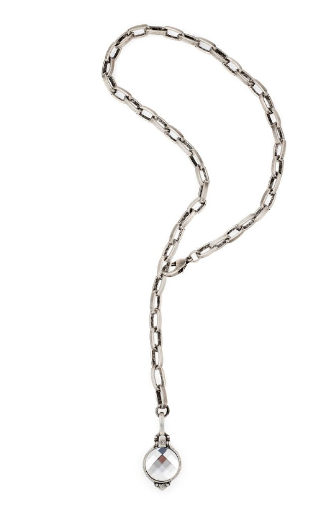 25.5" Lyon Chain Chessboard Cabochon