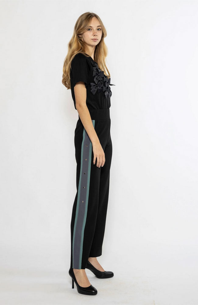 Side Line Button Pant
