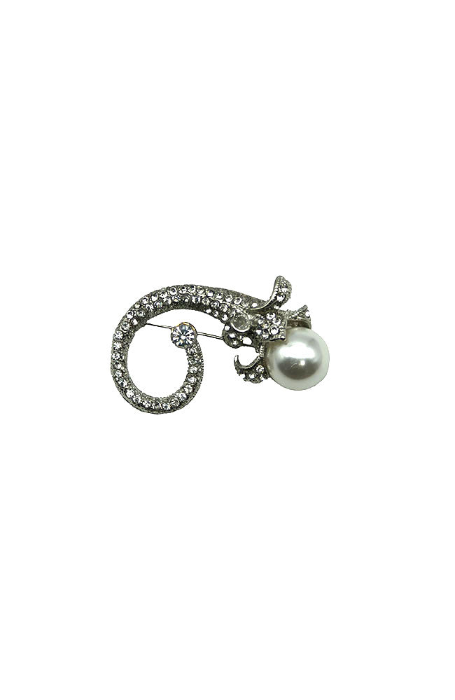 Silver Pearl Scarf Pin – shoprodeodrive