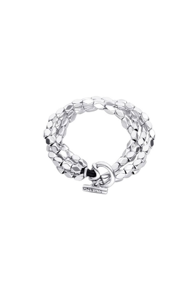 Paths Silver Squares Bracelet