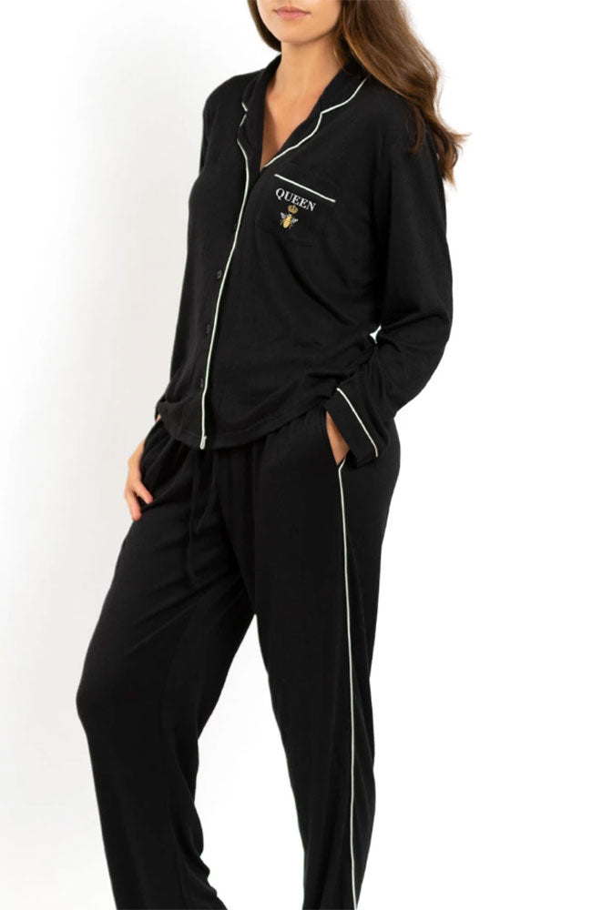 Luxe Crepe Thermal Queen B PJ's