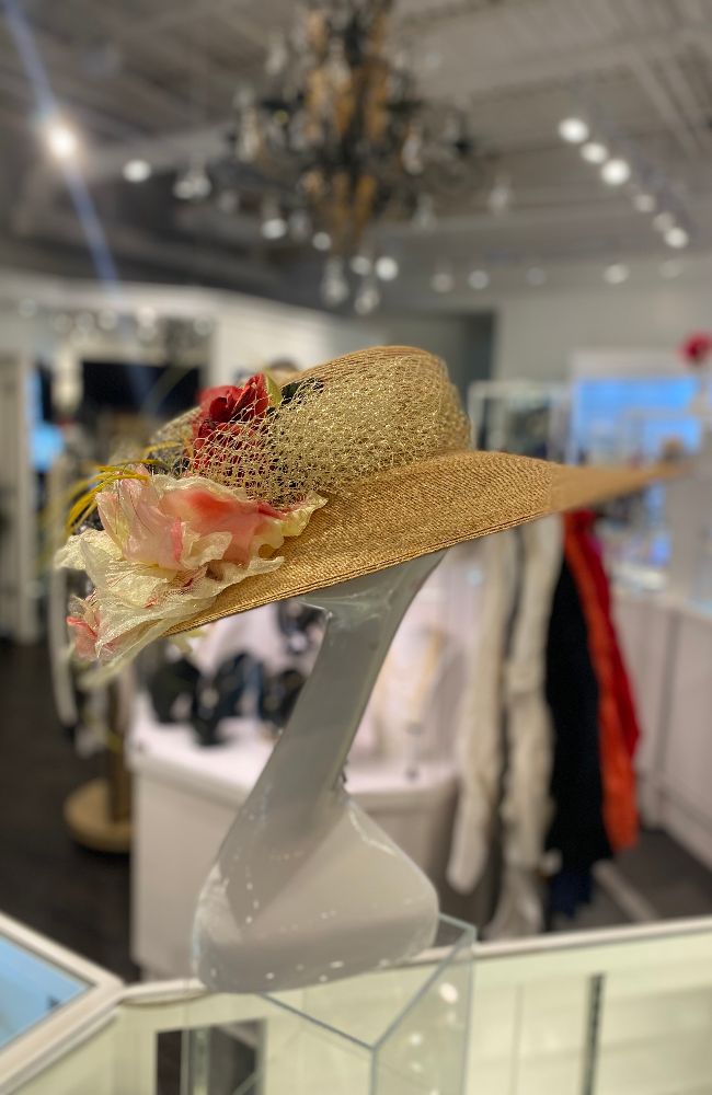 Natural Flower Garden Hat