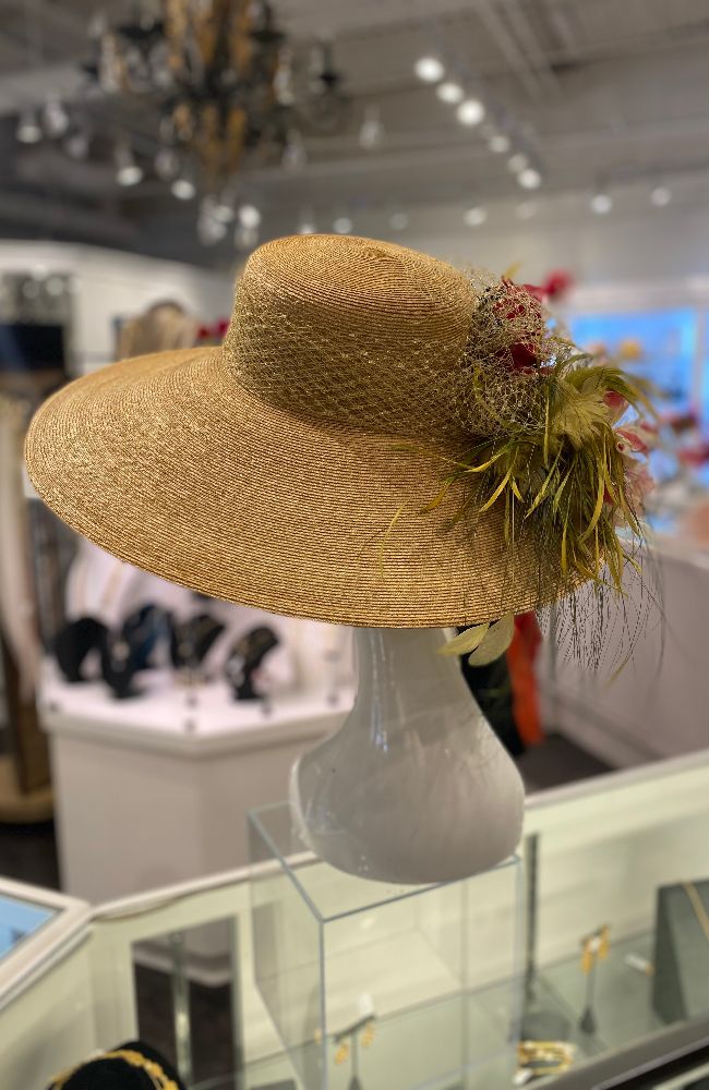 Natural Flower Garden Hat