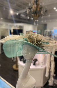 Seafoam Beige Accents Hat