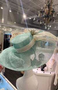 Seafoam Beige Accents Hat