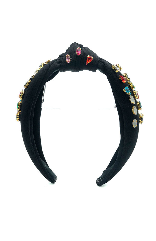 Headband Multi Color Stones