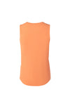 Sleeveless Top Pleat Detail