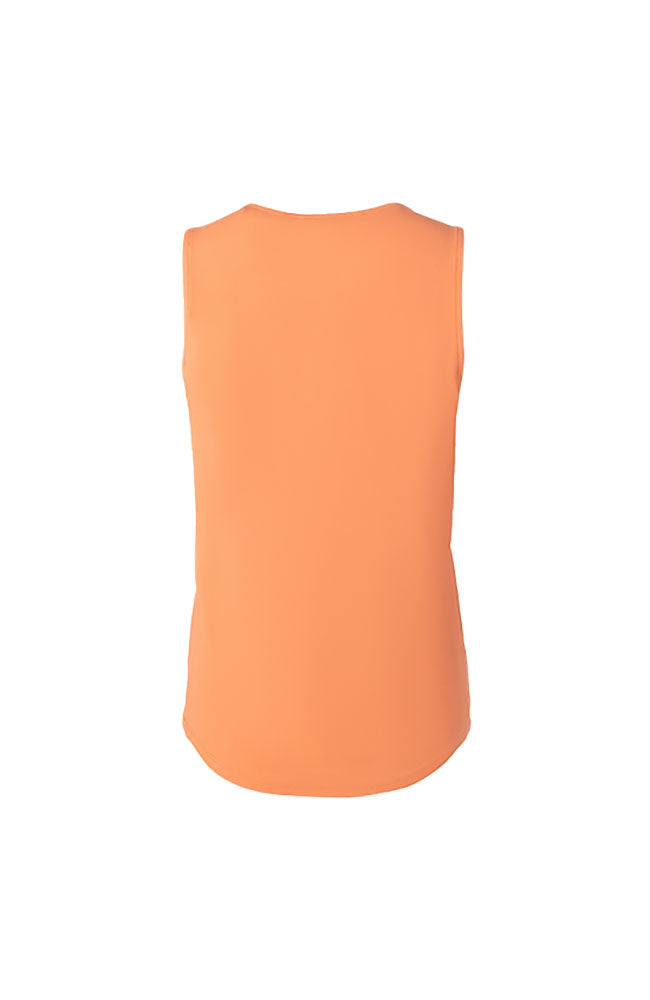 Sleeveless Top Pleat Detail