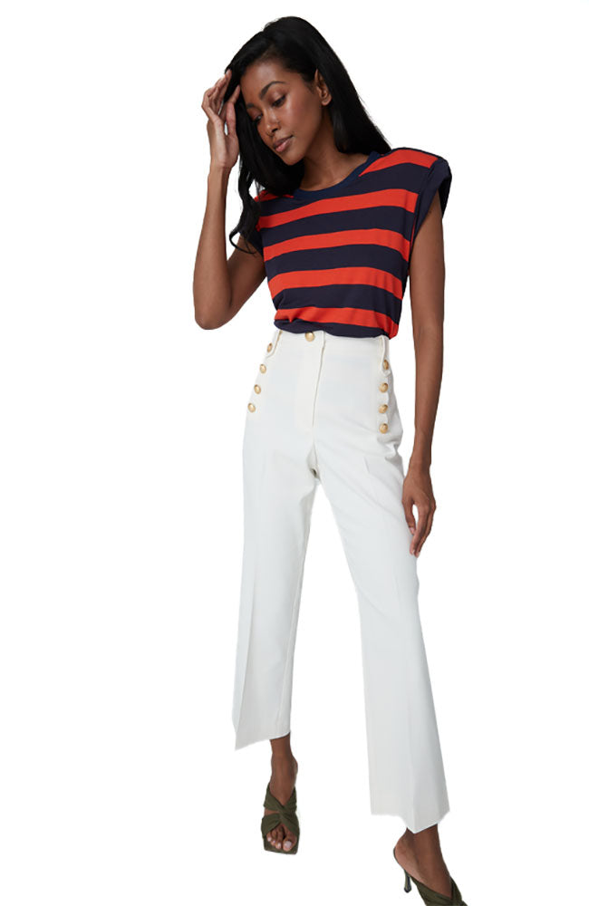 Crop Flare Sailor Pant