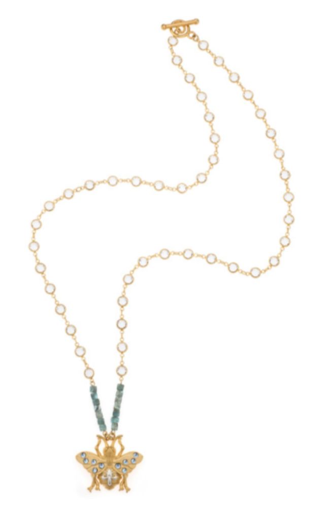 30" Euro Crystal with FK Bee Pendant