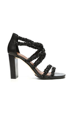 Seska Braided Black Shoe