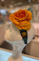 Fascinator Embroidered Band