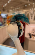 Fascinator Embroidered Band