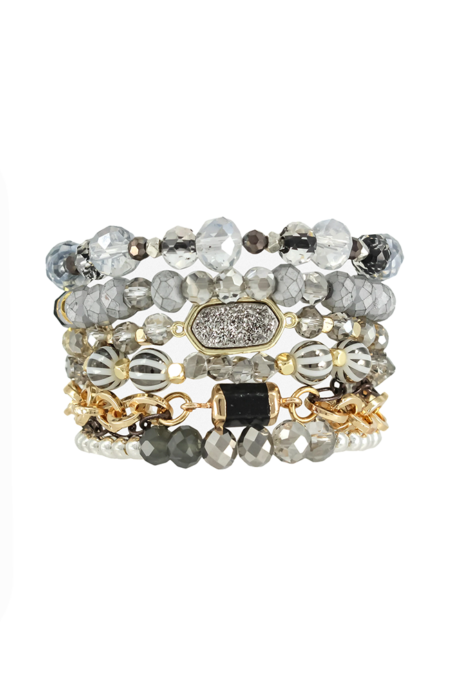 Silver Lining Bracelet Set