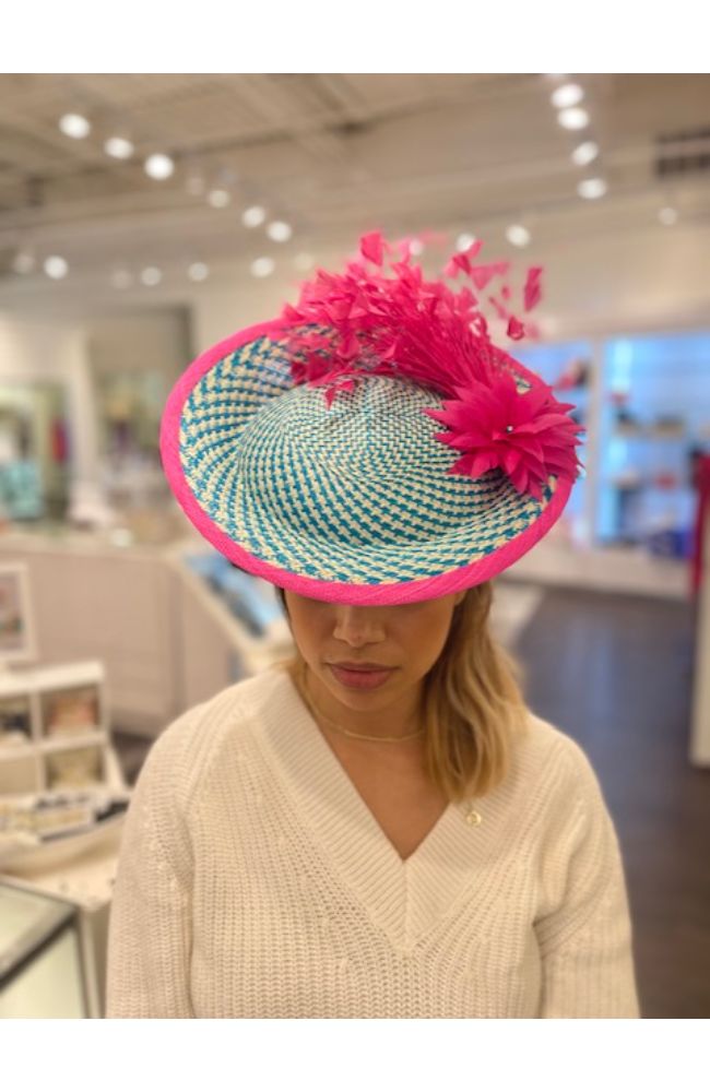 Teal & Cream Hatinator