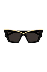 YSL Sunglasses Cateye Gold
