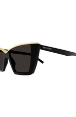 YSL Sunglasses Cateye Gold
