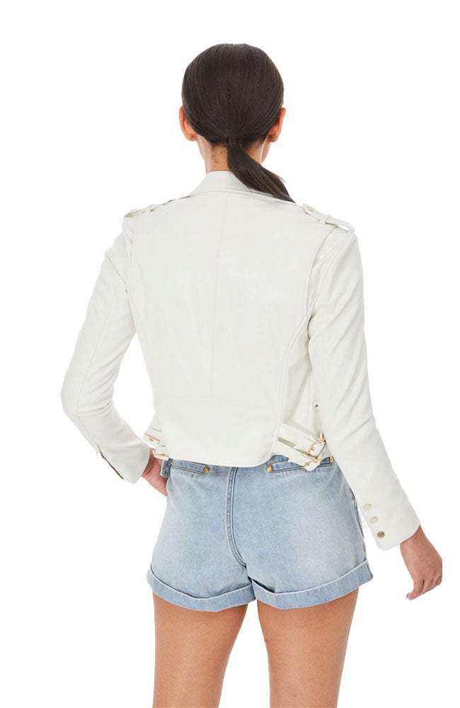 Lindsay Vegan Moto Jacket