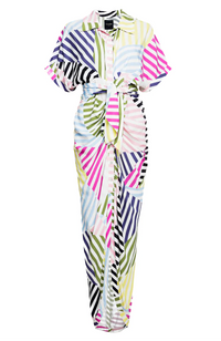 Miko Dress - Super Stripes
