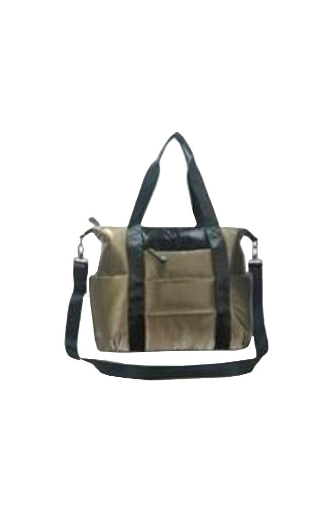 Shopper Colorblocked Nylon Olive Combo