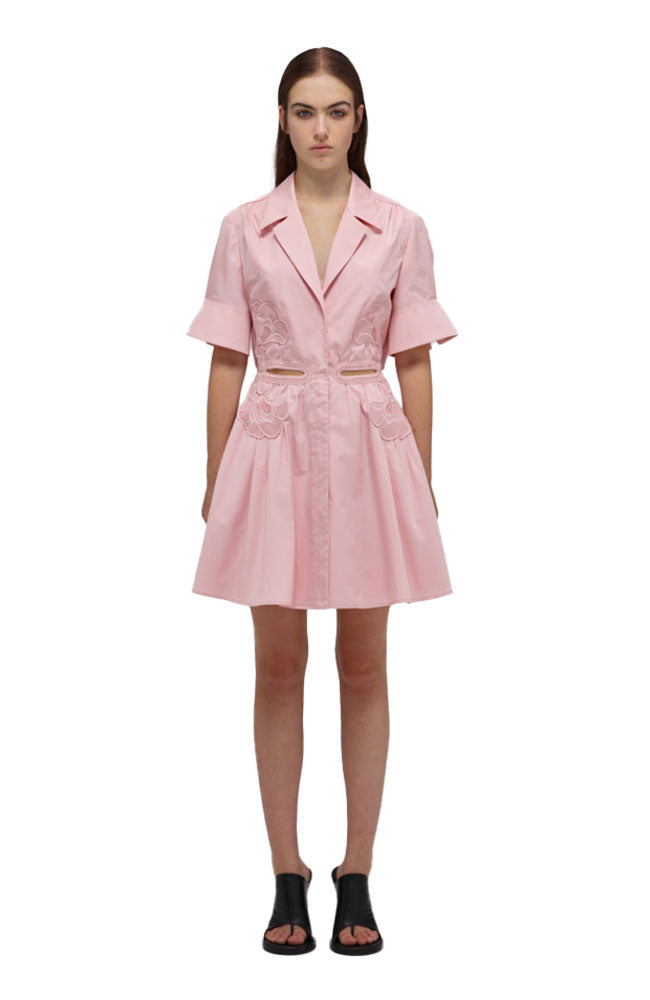 Pink Organic Cotton Mini Dress