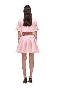 Pink Organic Cotton Mini Dress