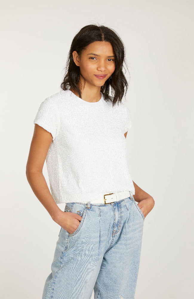 Kai Sequin Tee Shirt