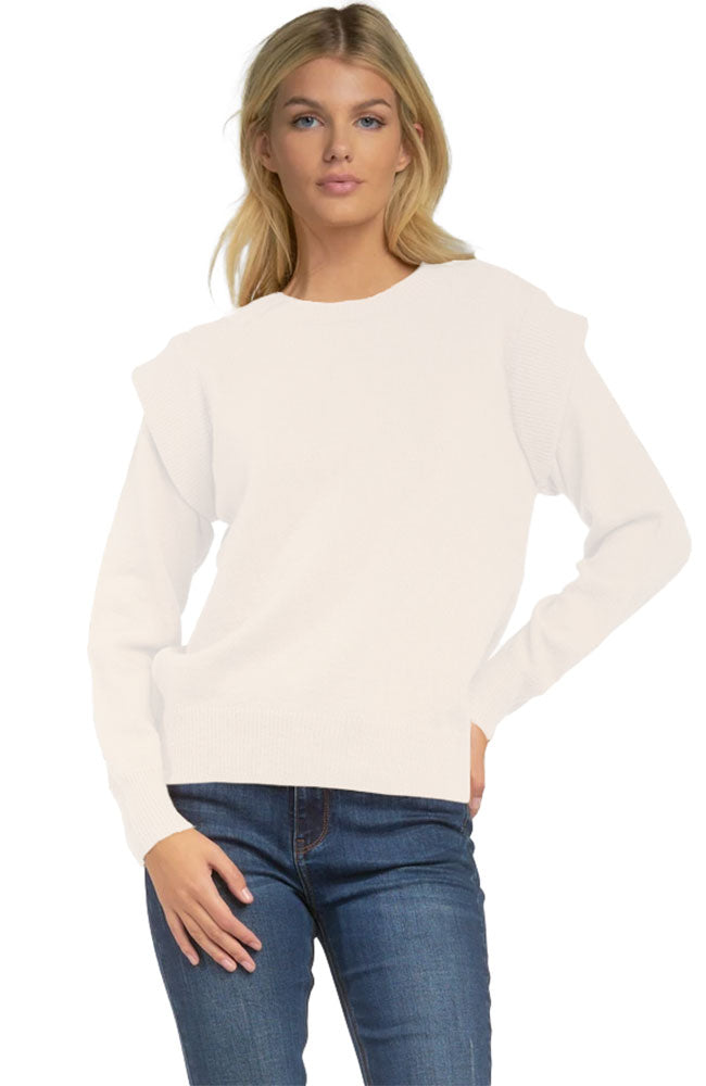 Laura Muscle Panel Sweater