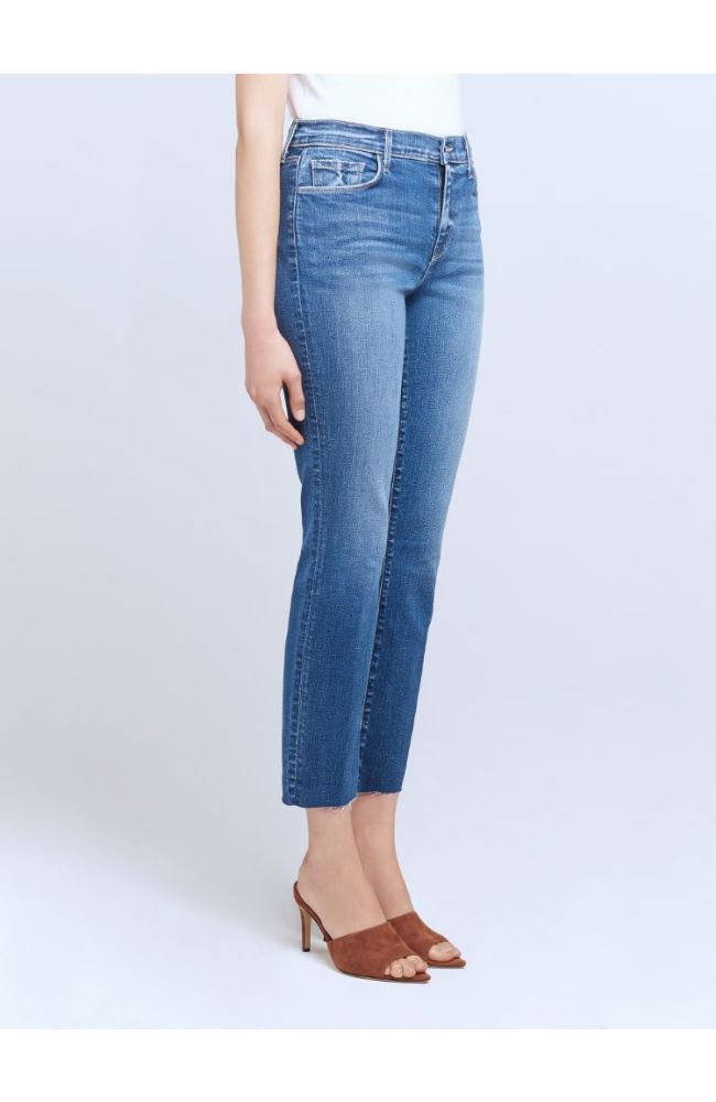Sada High Rise Crop Slim Laredo