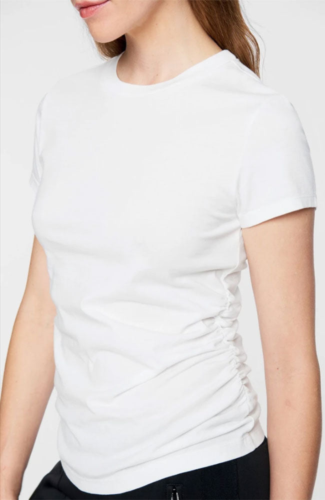 SS Side Ruched Tee