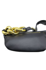 Oversize Chain Handbag Black