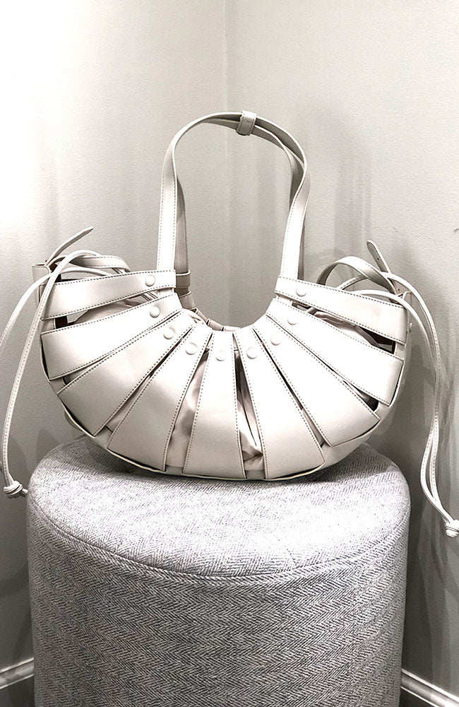 Half Circle Handbag Off White