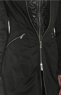 Ula Quilted Rain Coat Zipout Vest