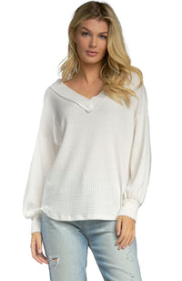 Long Sleeve Off Shdr Top