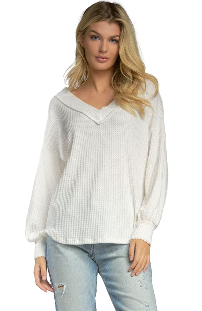 Long Sleeve Off Shdr Top