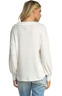 Long Sleeve Off Shdr Top