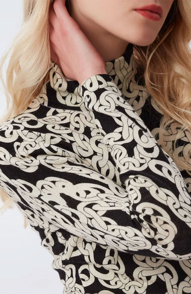 Brandy Sweater Chain Black