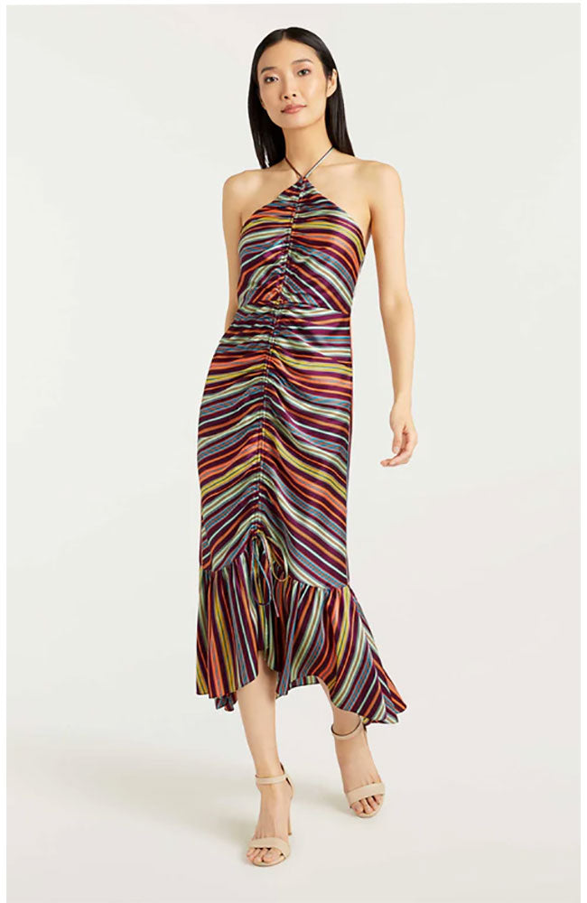 Clifton Dress in Midnight Purple