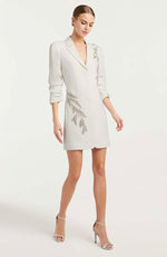 Crystal Floral Emb Joel Dress