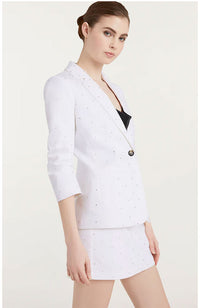 Ditsy Rhinestone Khloe Blazer