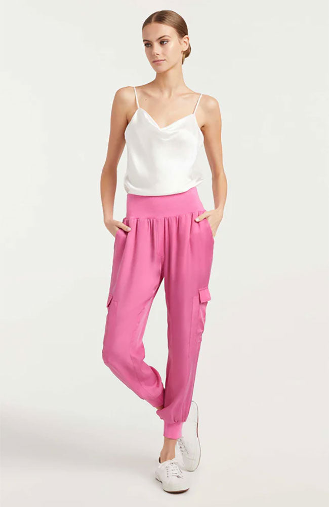 Giles Pant in Neon Pink