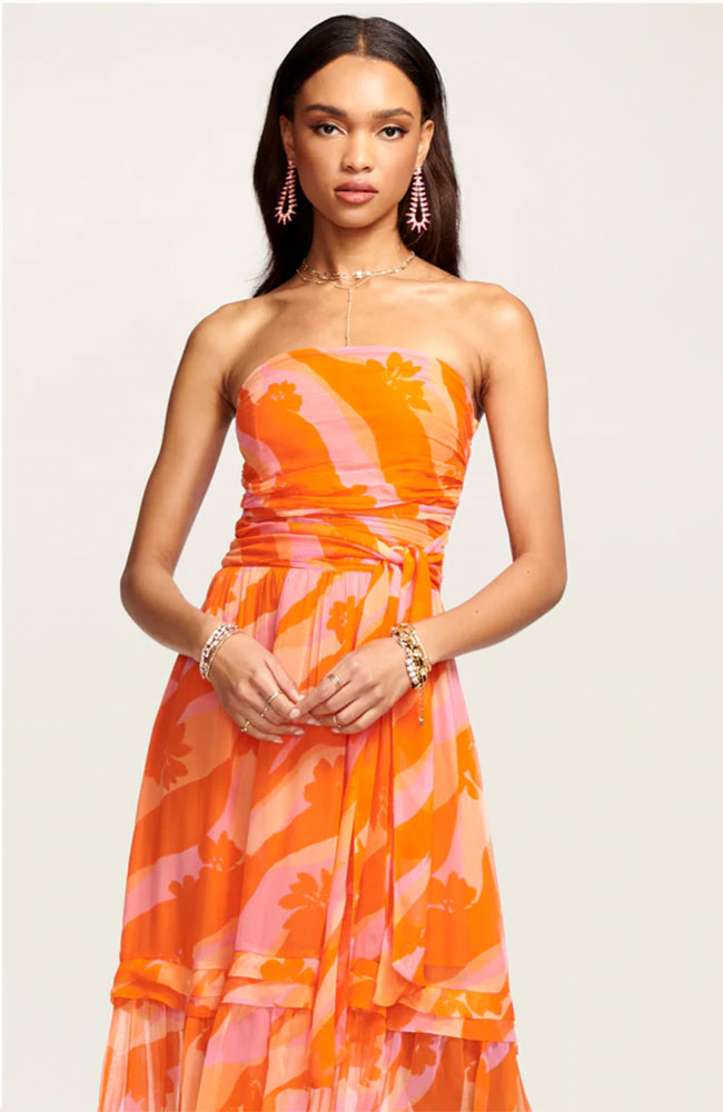 Printed Bernadette Dress